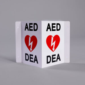 Automated External Defibrillator (AED) Wall Sign
